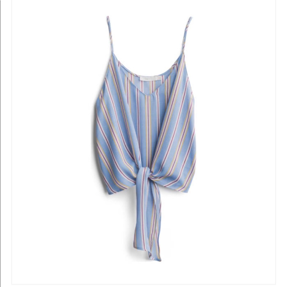 Cropped cami blouse